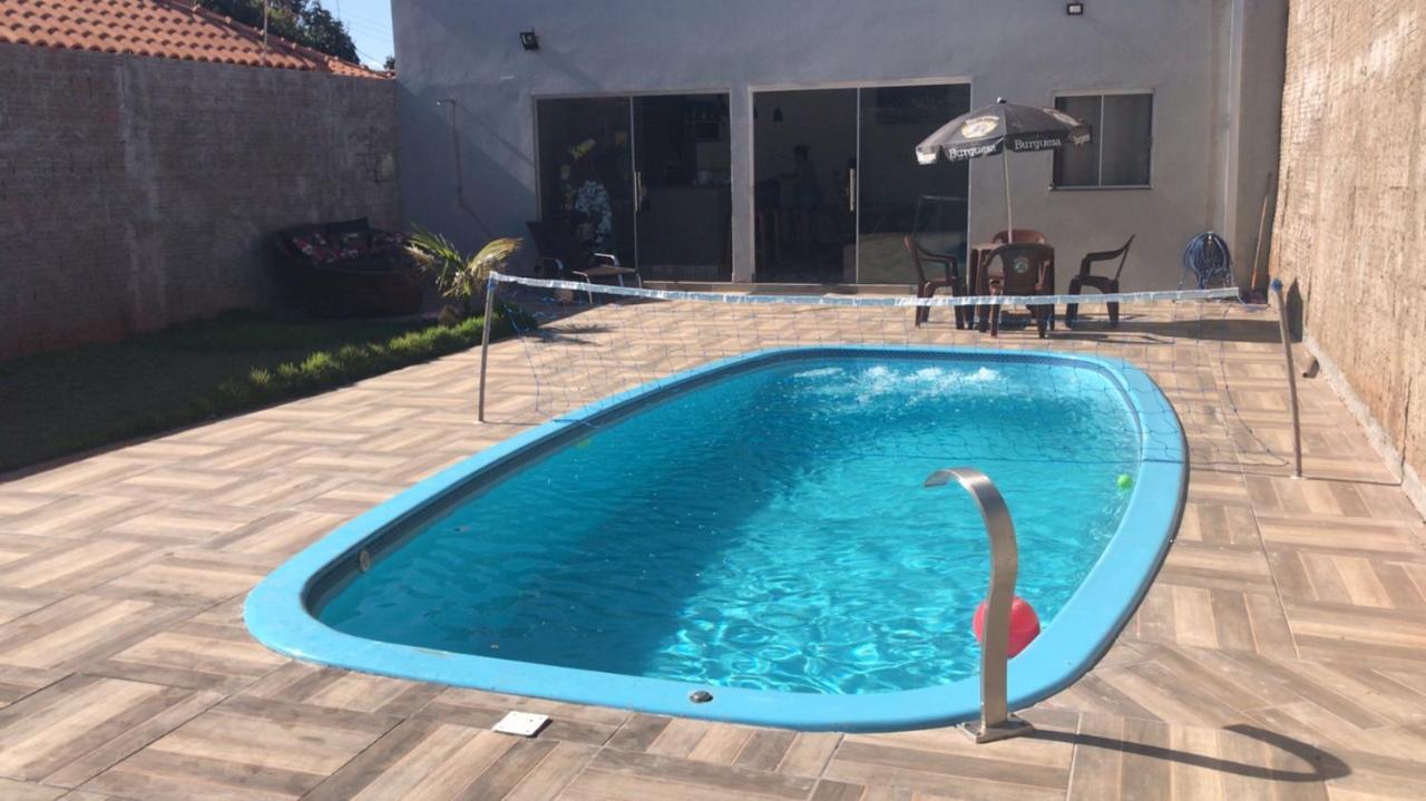 Area De Lazer Simoes Hotel Assis Bagian luar foto